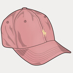 Ralph Lauren CLSC SPRT CP-APPAREL ACCESSORIES-HAT DESERT ROSE/C1168