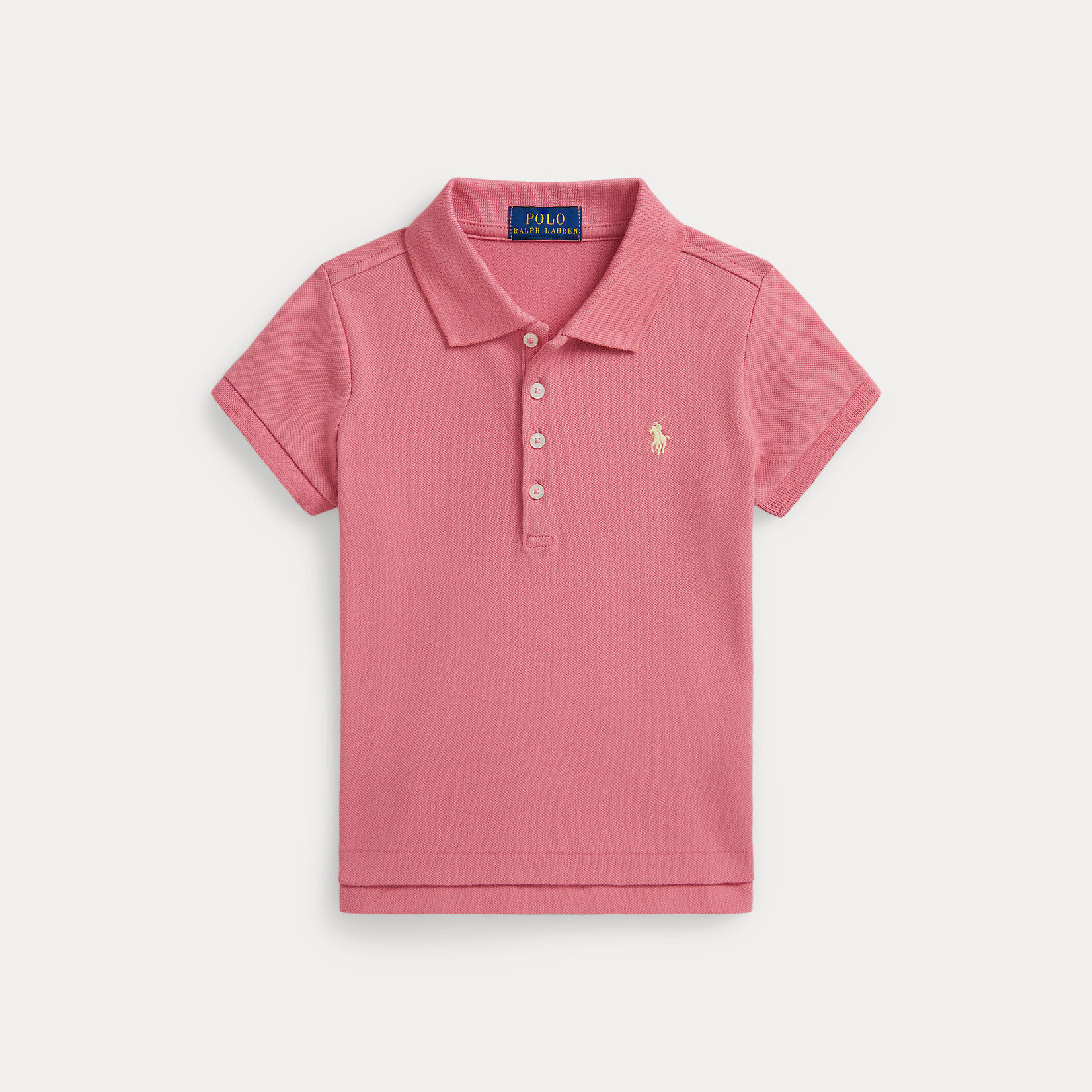 Ralph Lauren SS POLO SHRT-TOPS-KNIT DESERT ROSE