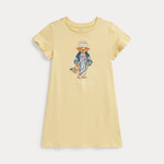 Ralph Lauren KNIT-T-SHIRT-DRESSES T-BIRD YELLOW