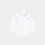 Ralph Lauren LS BD-TOPS-SHIRT WHITE
