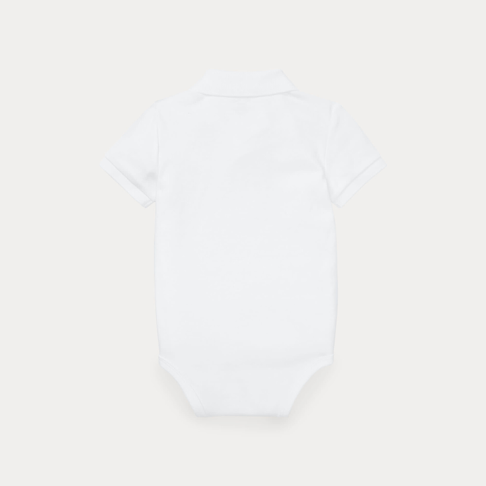 Ralph Lauren SS POLO-ONE PIECE-BODYSUIT WHITE