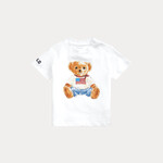 Ralph Lauren BEAR TEE-KNIT SHIRTS-T-SHIRT WHITE