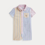 Ralph Lauren WOVEN-SHORTALL BLUE PINK YELLOW MULTI