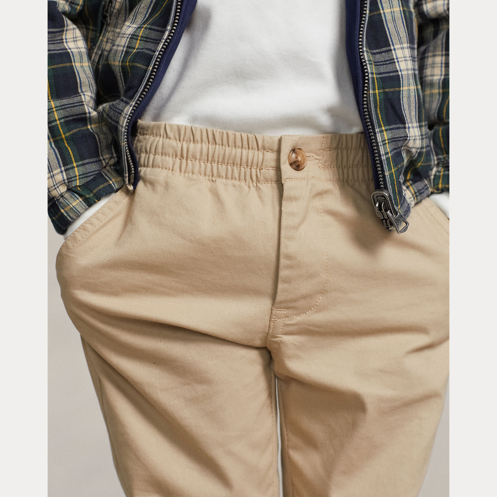 Ralph Lauren PREPSTER PNT-PANTS-FLAT FRONT CLASSIC KHAKI