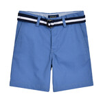 Ralph Lauren BEDFORD SHRT-SHORTS-FLAT FRONT NIMES BLUE