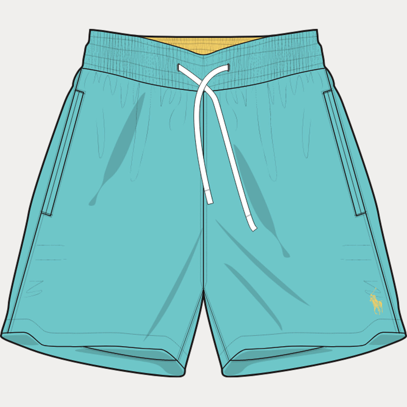 Ralph Lauren TRAVELER SHO-SWIMWEAR-TRUNK PARAKEET/C2451