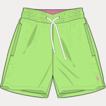Ralph Lauren TRAVELER SHO-SWIMWEAR-TRUNK COLLECTION LIME/C3664