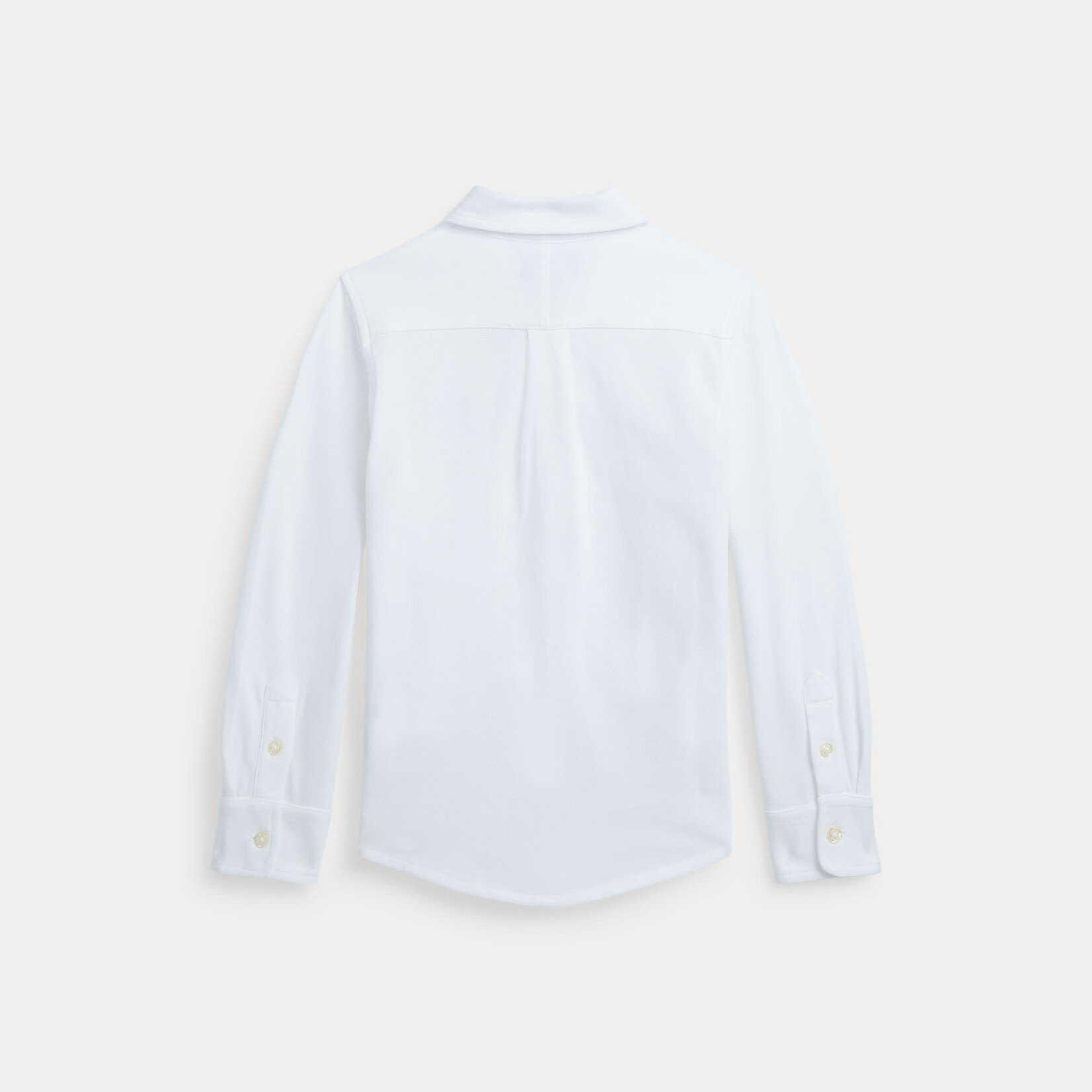 Ralph Lauren LS FB CS M5-SHIRTS-SPORT SHIRT WHITE