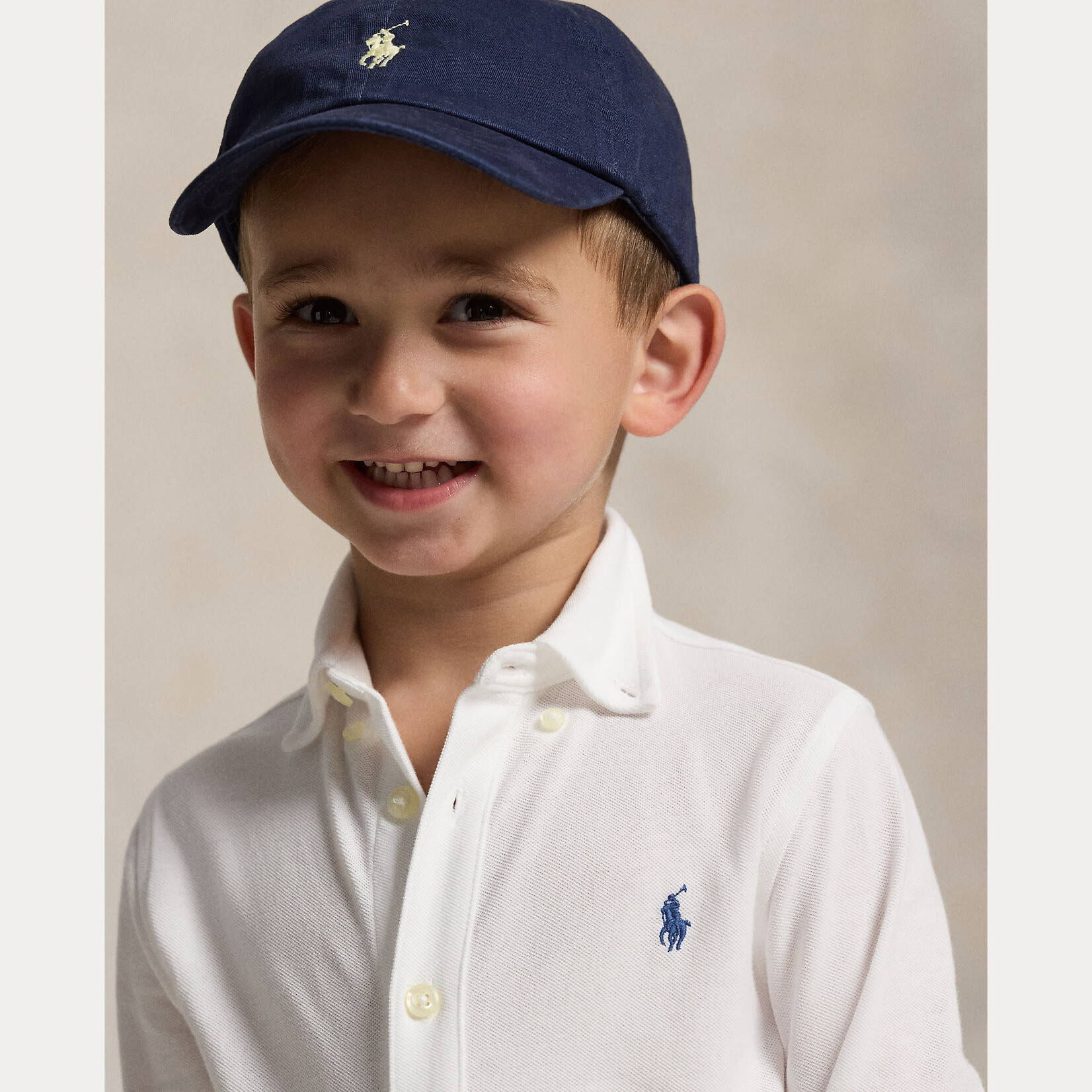 Ralph Lauren LS FB CS M5-SHIRTS-SPORT SHIRT WHITE