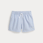 Ralph Lauren TRAVLR SHORT-SWIMWEAR-TRUNK ESTATE BLUE GINGHAM