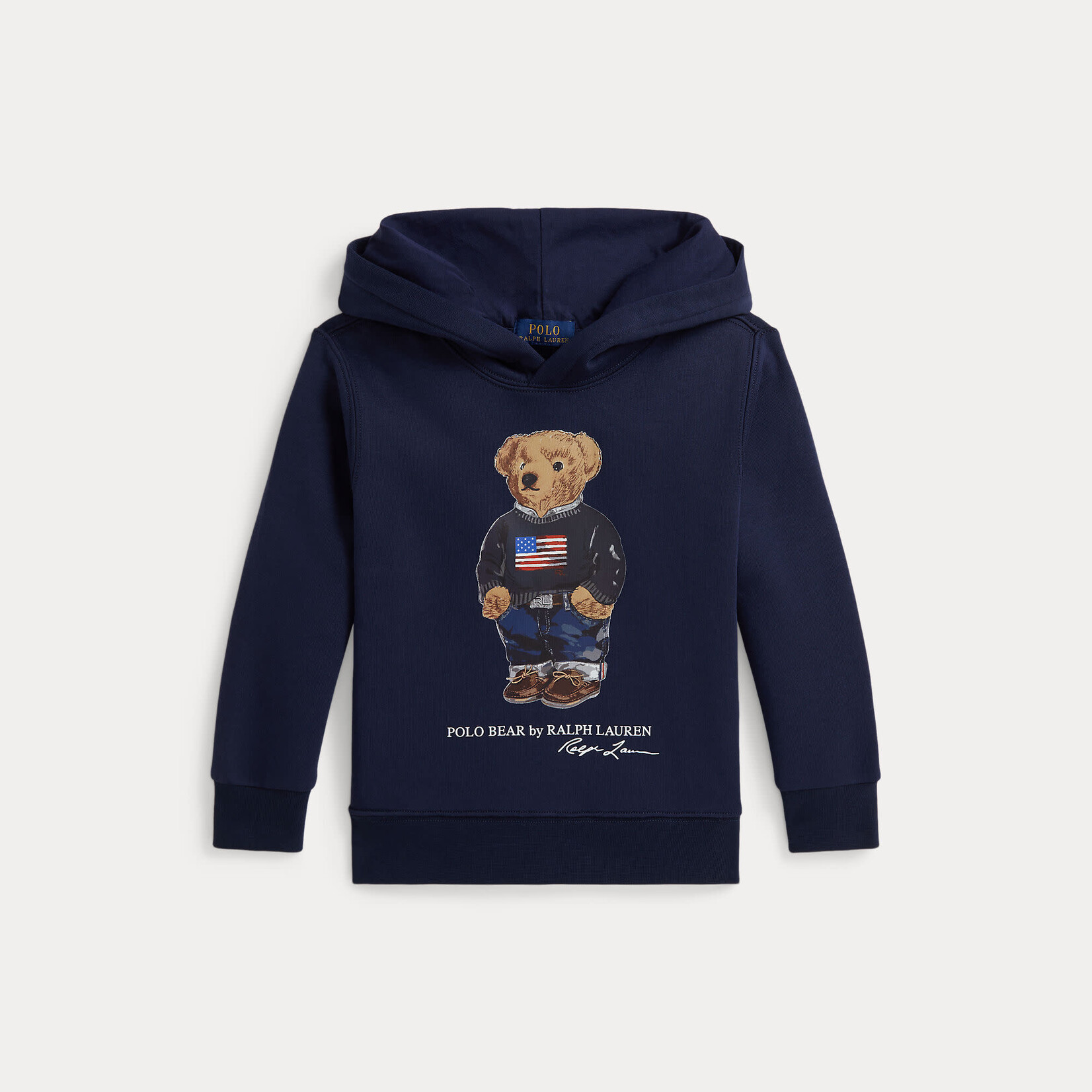 Ralph Lauren KNIT-PULLOVER-SWEATSHIRT CRUISE NAVY CORE BEAR