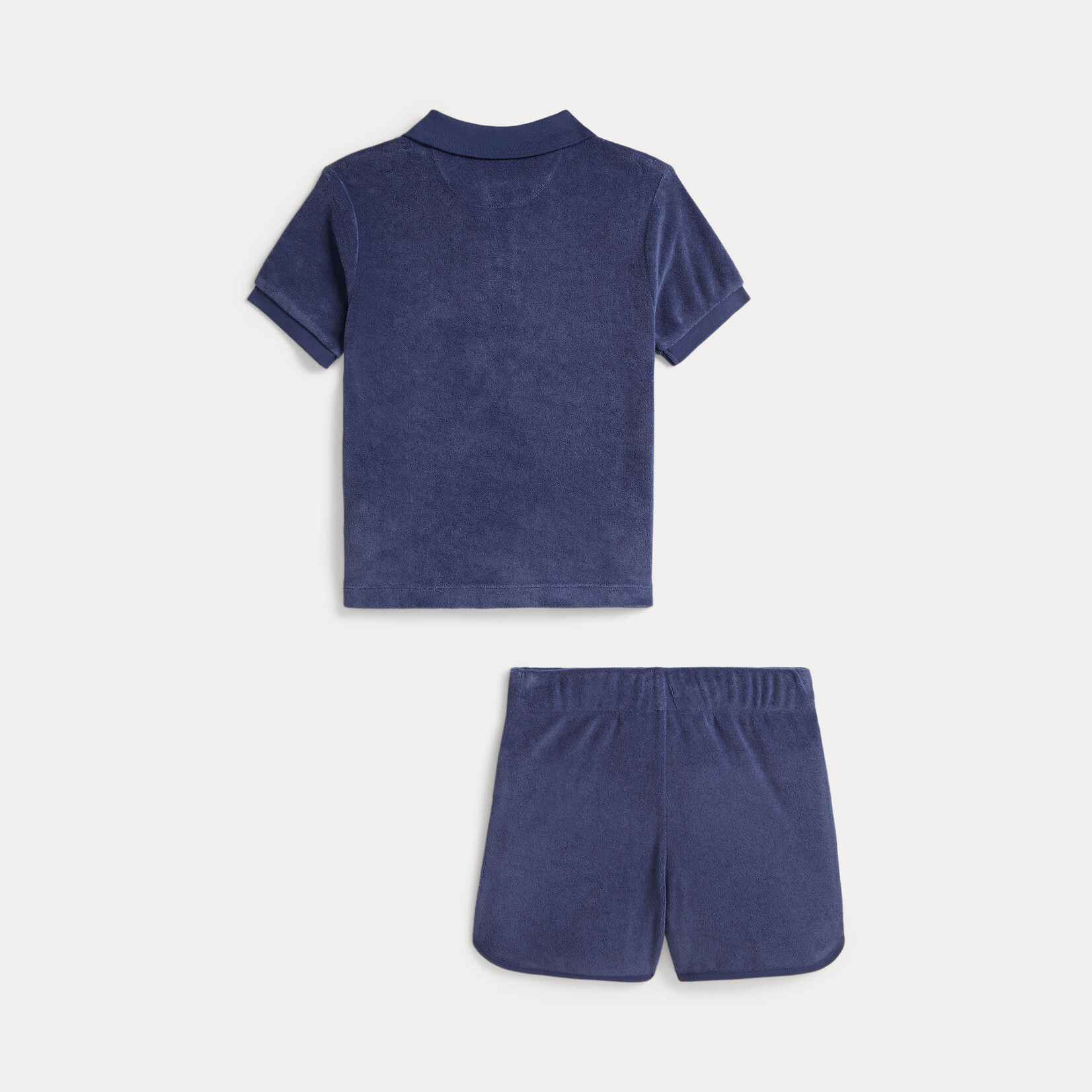 Ralph Lauren KNIT-SHORT SET-OUTFIT SET LIGHT NAVY