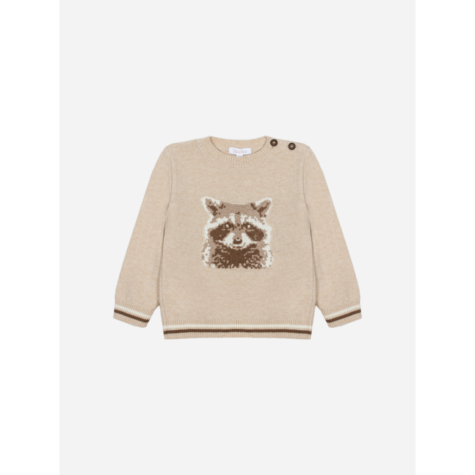 Patachou SWEATER - MINI BOY PARK - INVERNO 2025 BEIGE MELANGE