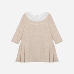 Patachou VESTIDO - MINI GIRL SOFT - INVERNO 2025 BEIGE