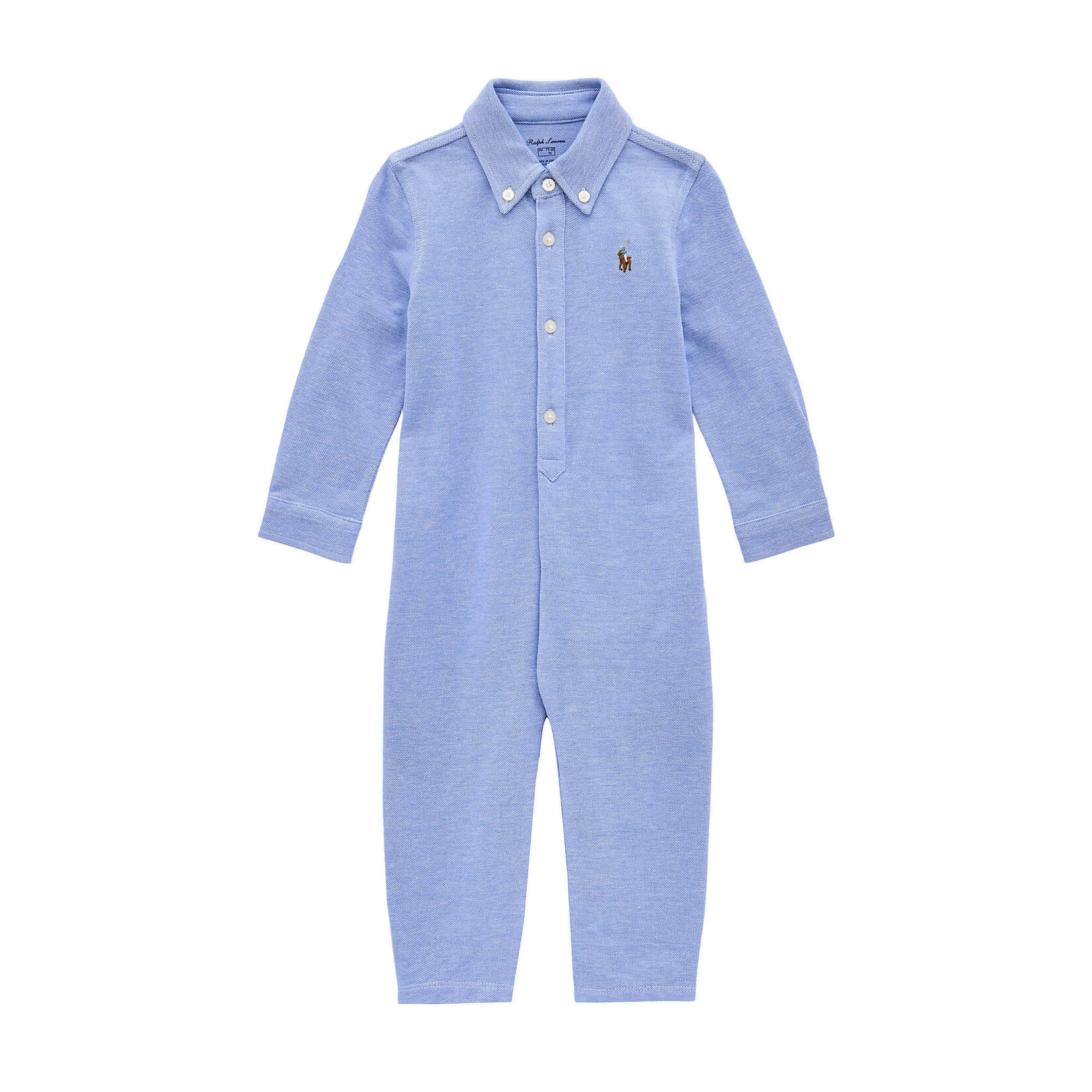 Ralph Lauren SOLID CVRALL-ONE PIECE-COVERALL HARBOR ISLAND BLUE