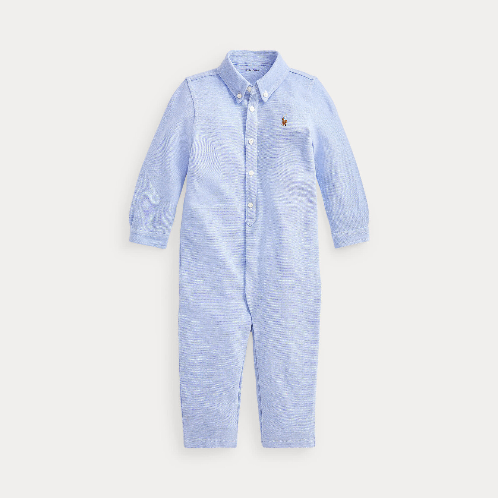 Ralph Lauren SOLID CVRALL-ONE PIECE-COVERALL HARBOR ISLAND BLUE