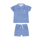 Patachou CONJUNTO - NEWBORN COLORS - VERÃO 2026 BLUE
