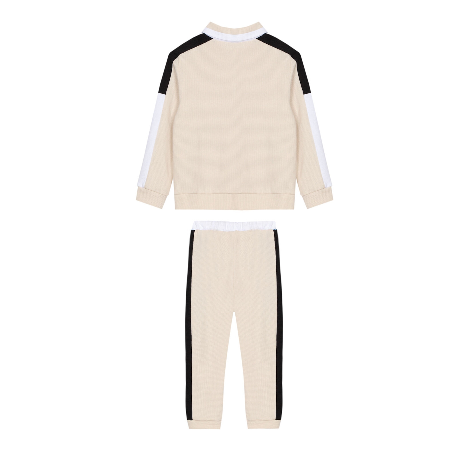 Patachou CONJUNTO SWEATER + CALÇA - MINI BOY CITY - VERÃO 2026 BEIGE