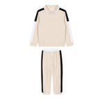 Patachou CONJUNTO SWEATER + CALÇA - MINI BOY CITY - VERÃO 2026 BEIGE