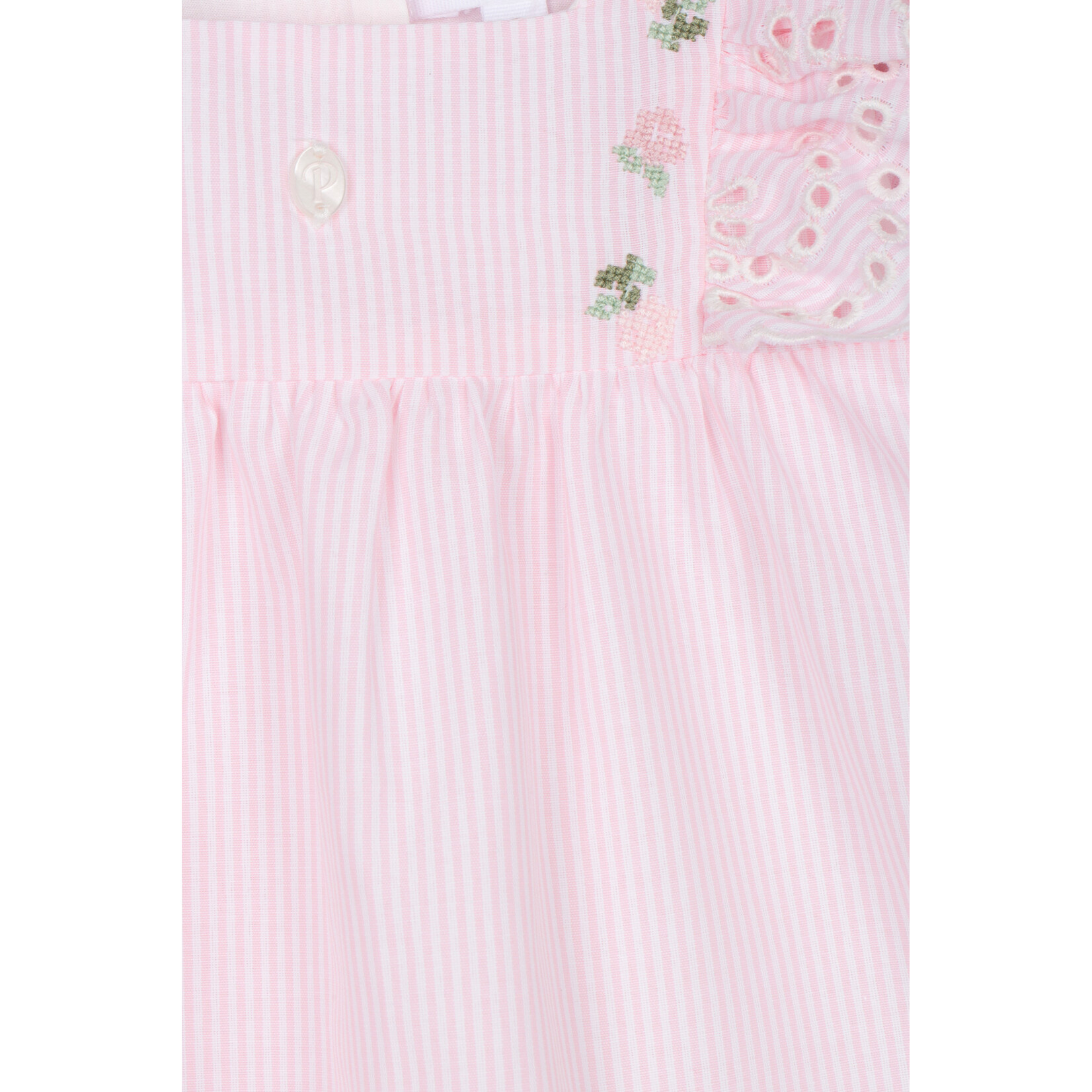Patachou CONJUNTO - MINI GIRL LIBERTY - VERÃO 2026 PINK STRIPES S26-34