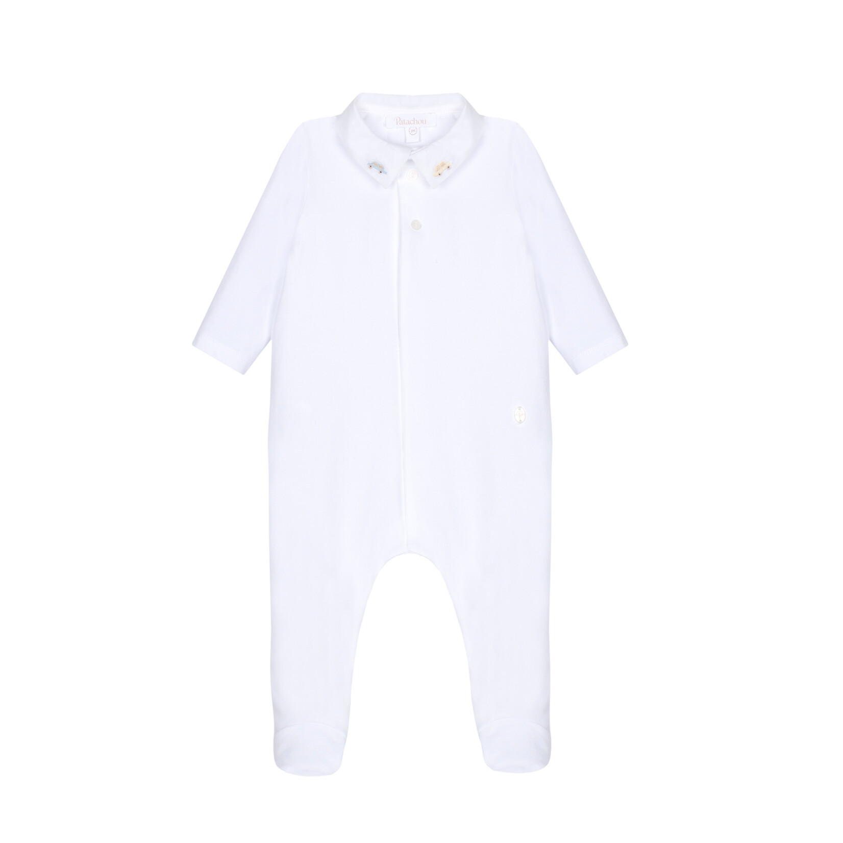 Patachou BABYGROW - NEWBORN COLORS - VERÃO 2026 WHITE