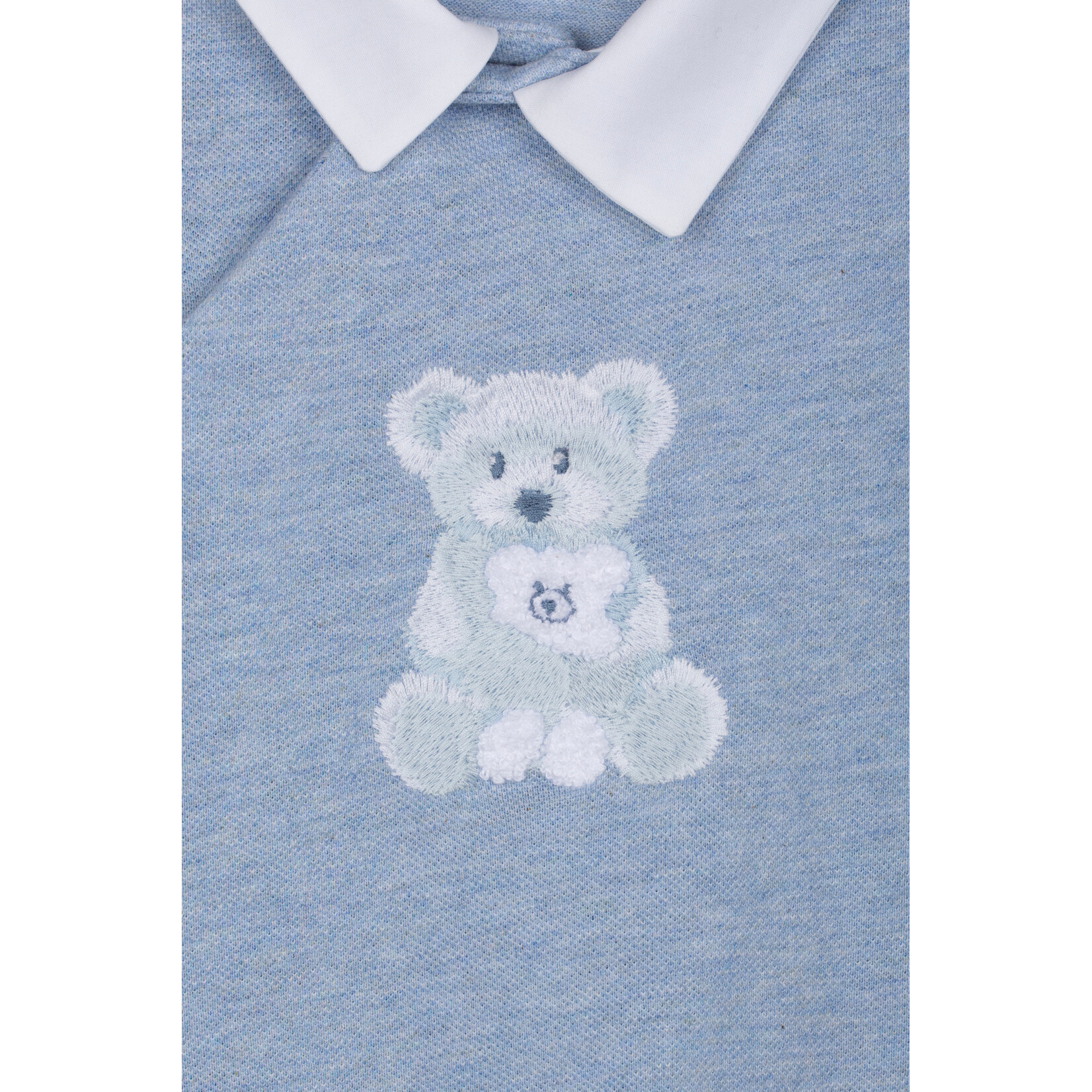 Patachou BABYGROW - NEWBORN TRUE BLUE - VERÃO 2026 LIGHT BLUE INDIGO S23-45