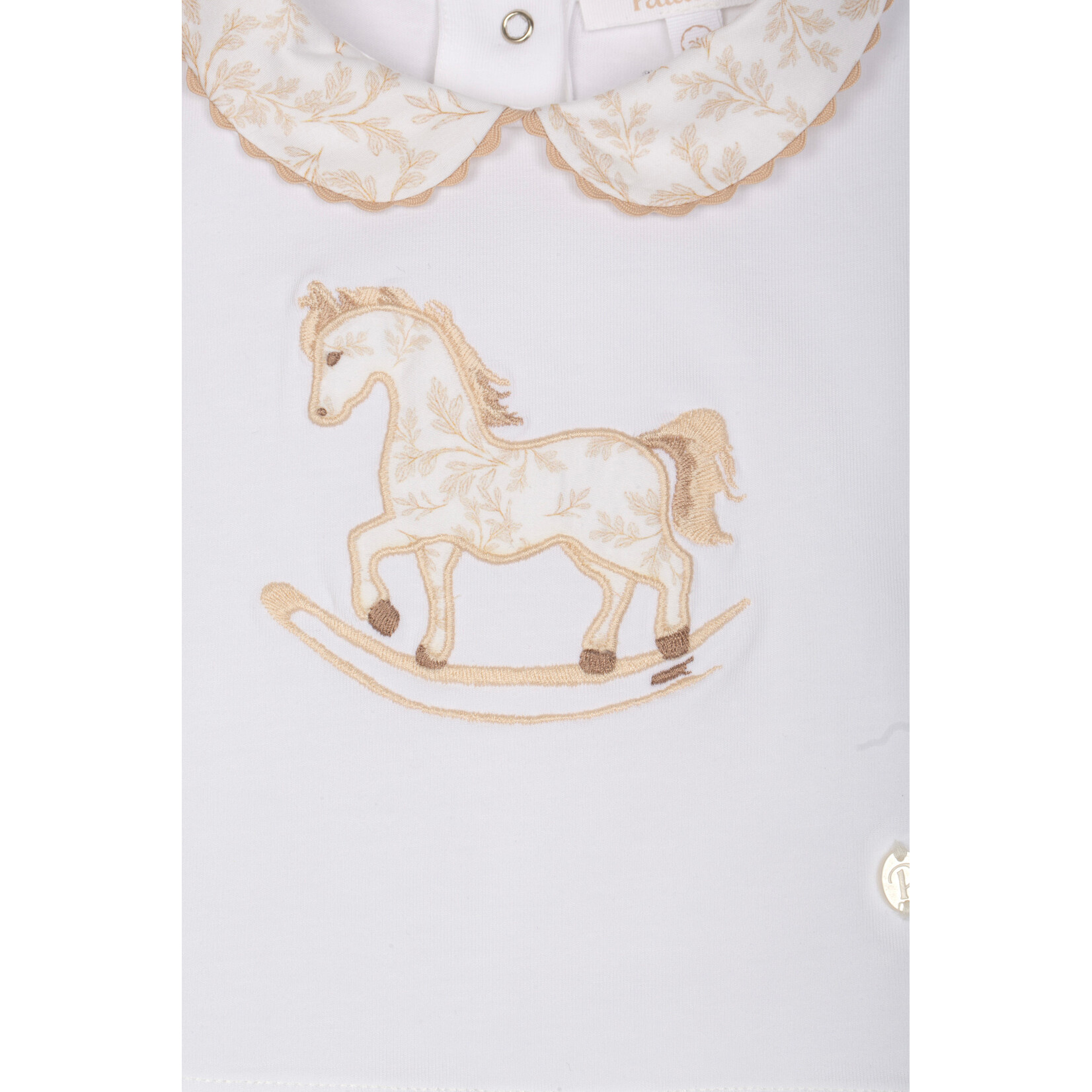 Patachou CONJUNTO - NEWBORN NATURE - VERÃO 2026 BEIGE TOILE DE JOUY S26-1