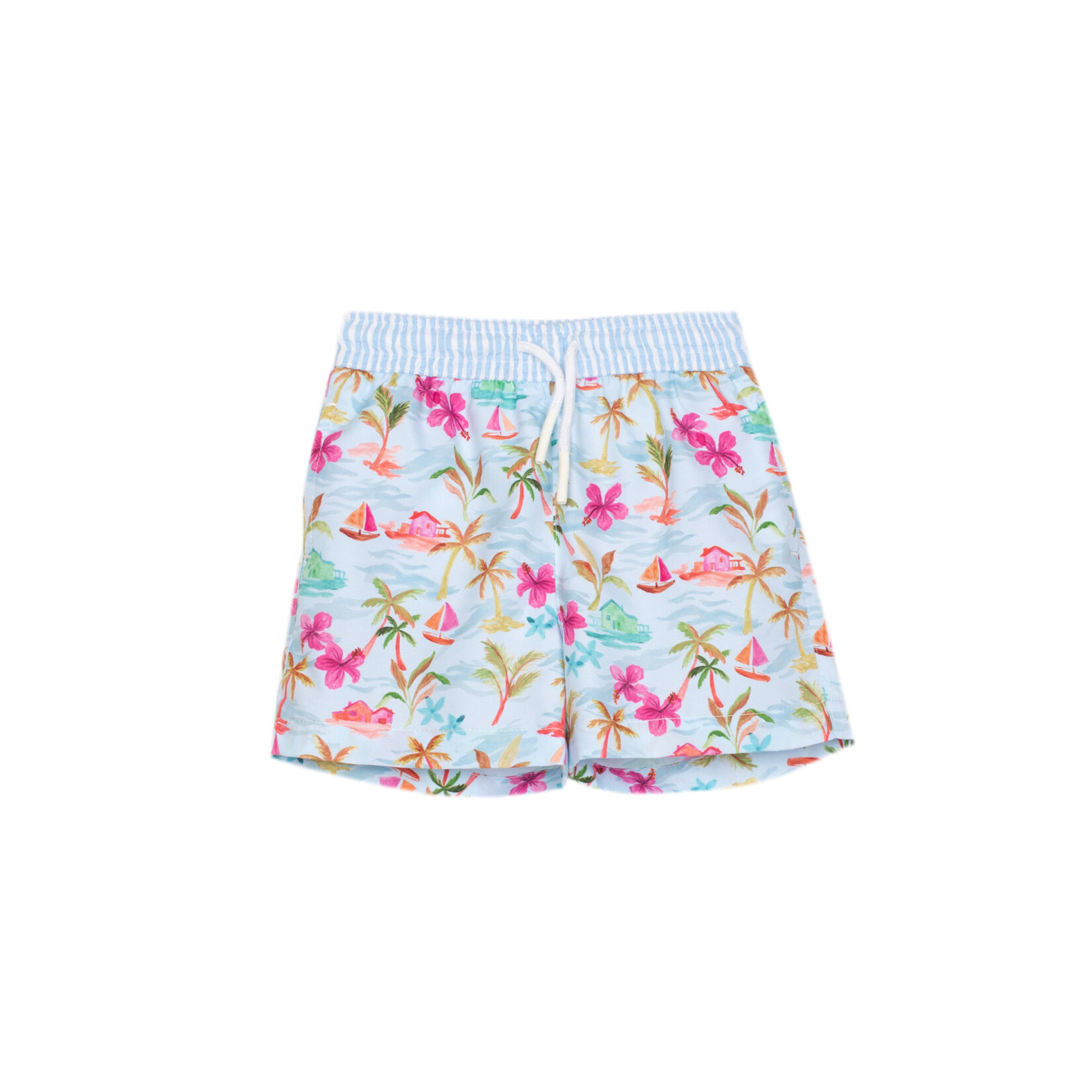 Patachou CALÇÃO - BOY SWIMWEAR - VERÃO 2026 BLUE TROPIC PRINT S26-36