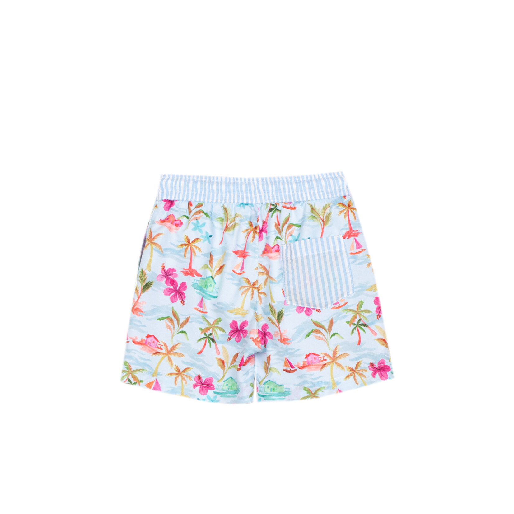 Patachou CALÇÃO - BOY SWIMWEAR - VERÃO 2026 BLUE TROPIC PRINT S26-36