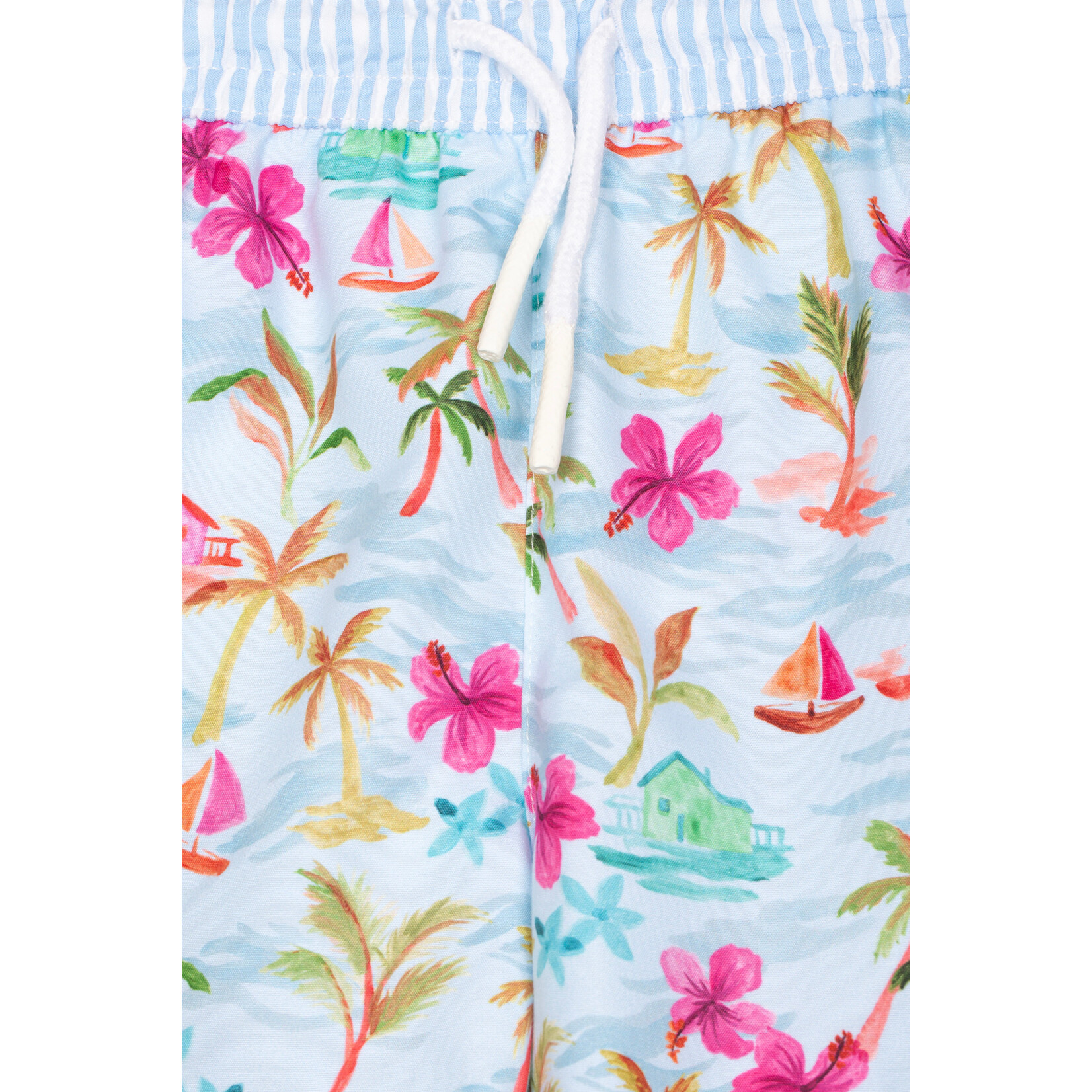 Patachou CALÇÃO - BOY SWIMWEAR - VERÃO 2026 BLUE TROPIC PRINT S26-36