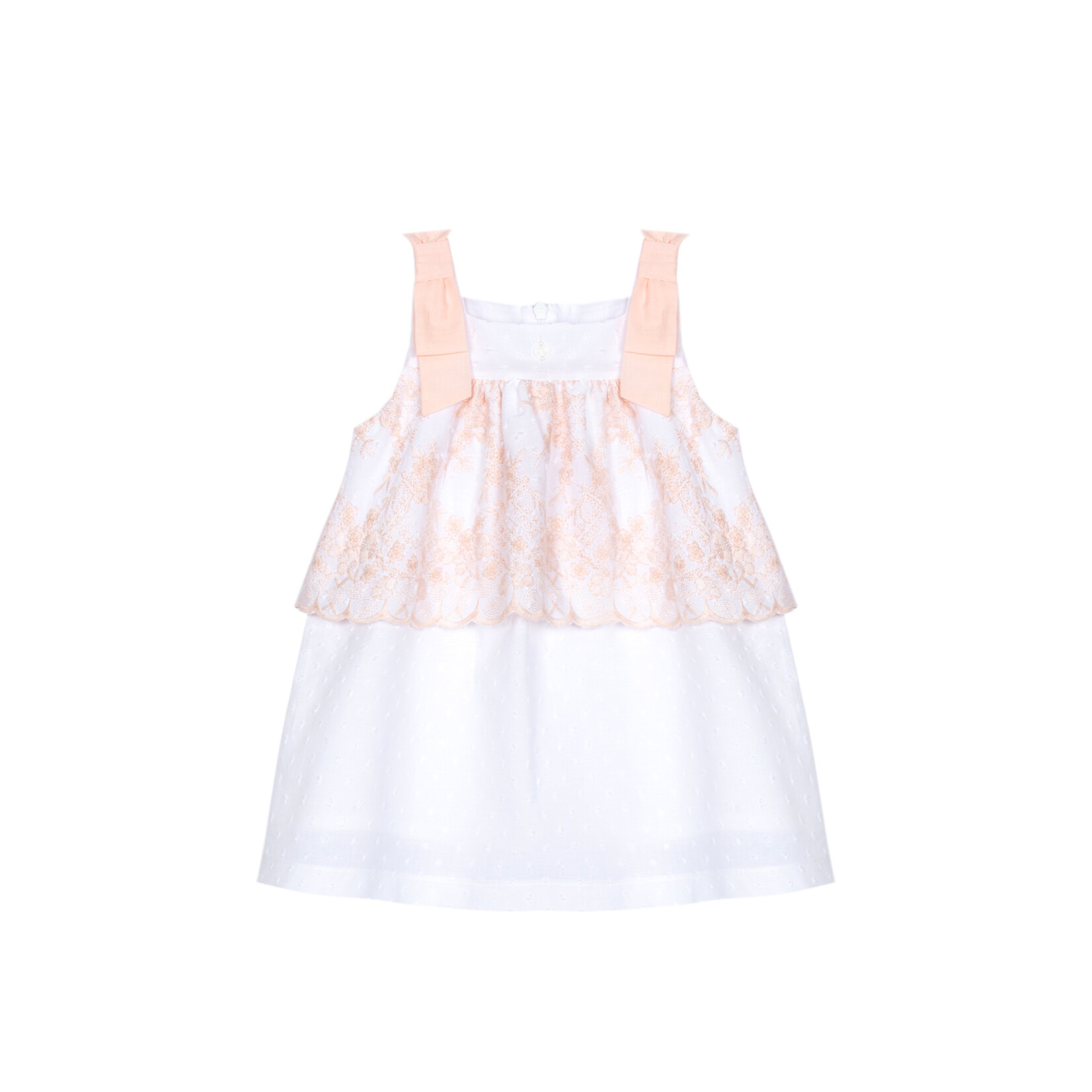 Patachou VESTIDO - MINO GIRL COLORS - VERÃO 2026 SALMON