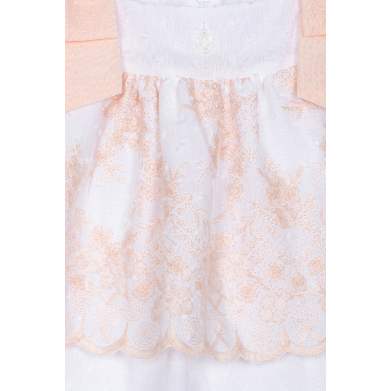 Patachou VESTIDO - MINO GIRL COLORS - VERÃO 2026 SALMON