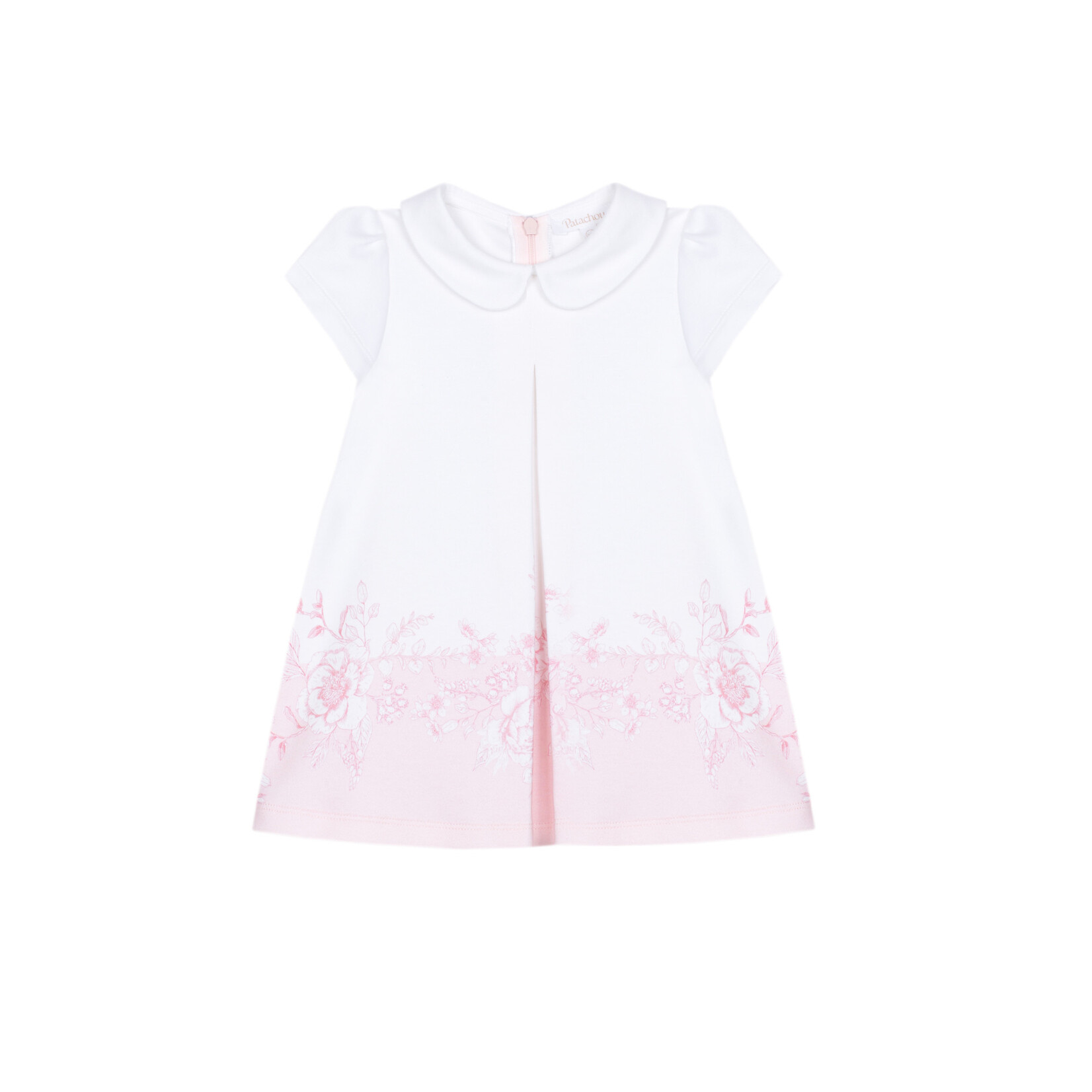Patachou VESTIDO - MINI GIRL PALE PINK - VERÃO 2026 FLORAL LINES PINK S26-9