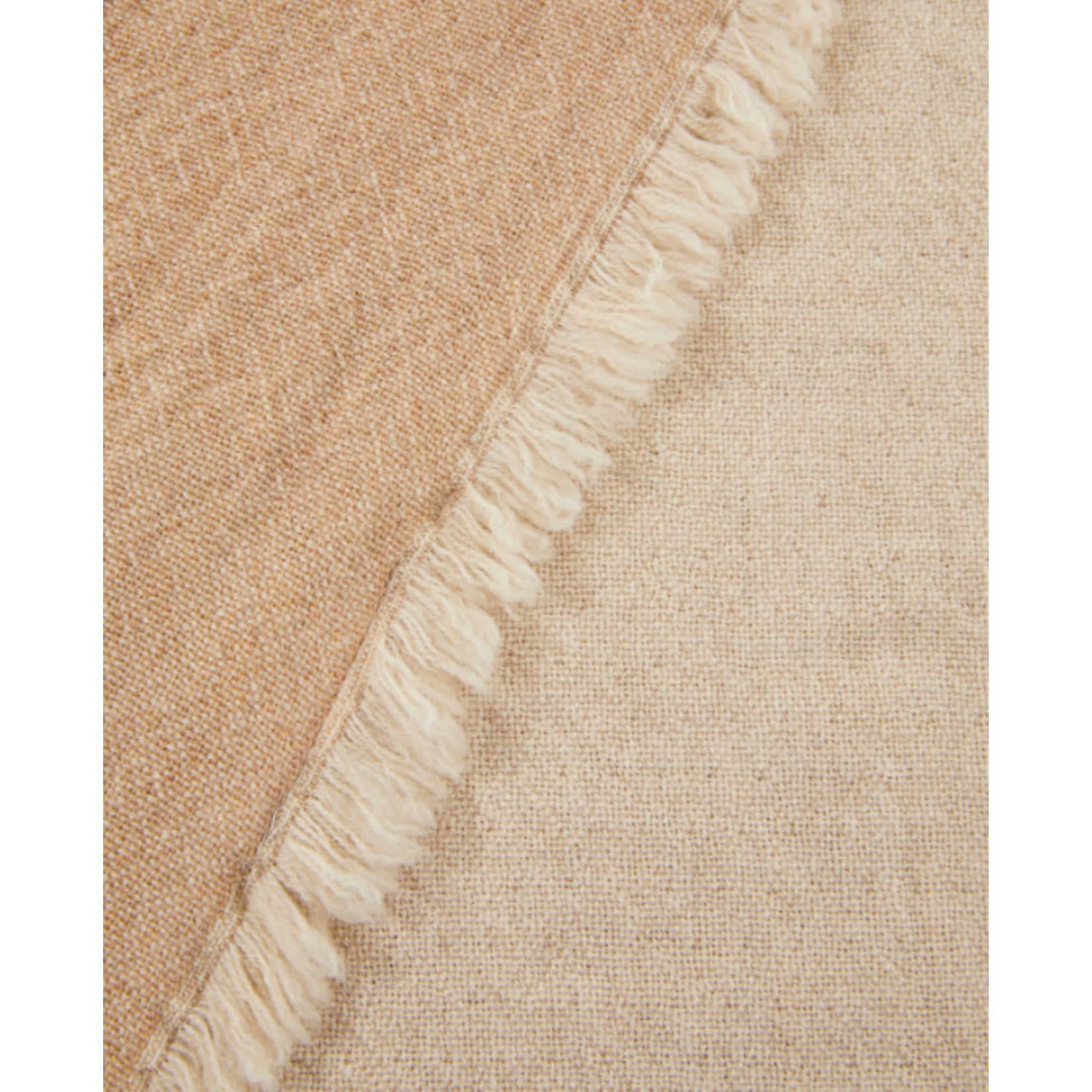 Lanerossi Zebio Blanket in Pure Merino Wool beige (130x180cm)