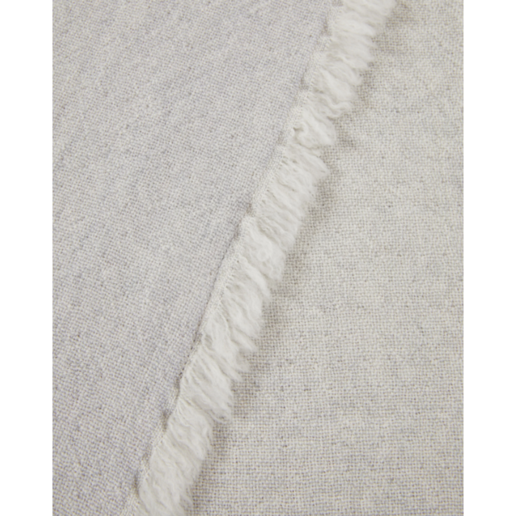 Lanerossi Zebio Blanket in Pure Merino Wool softgrey (130x180cm)