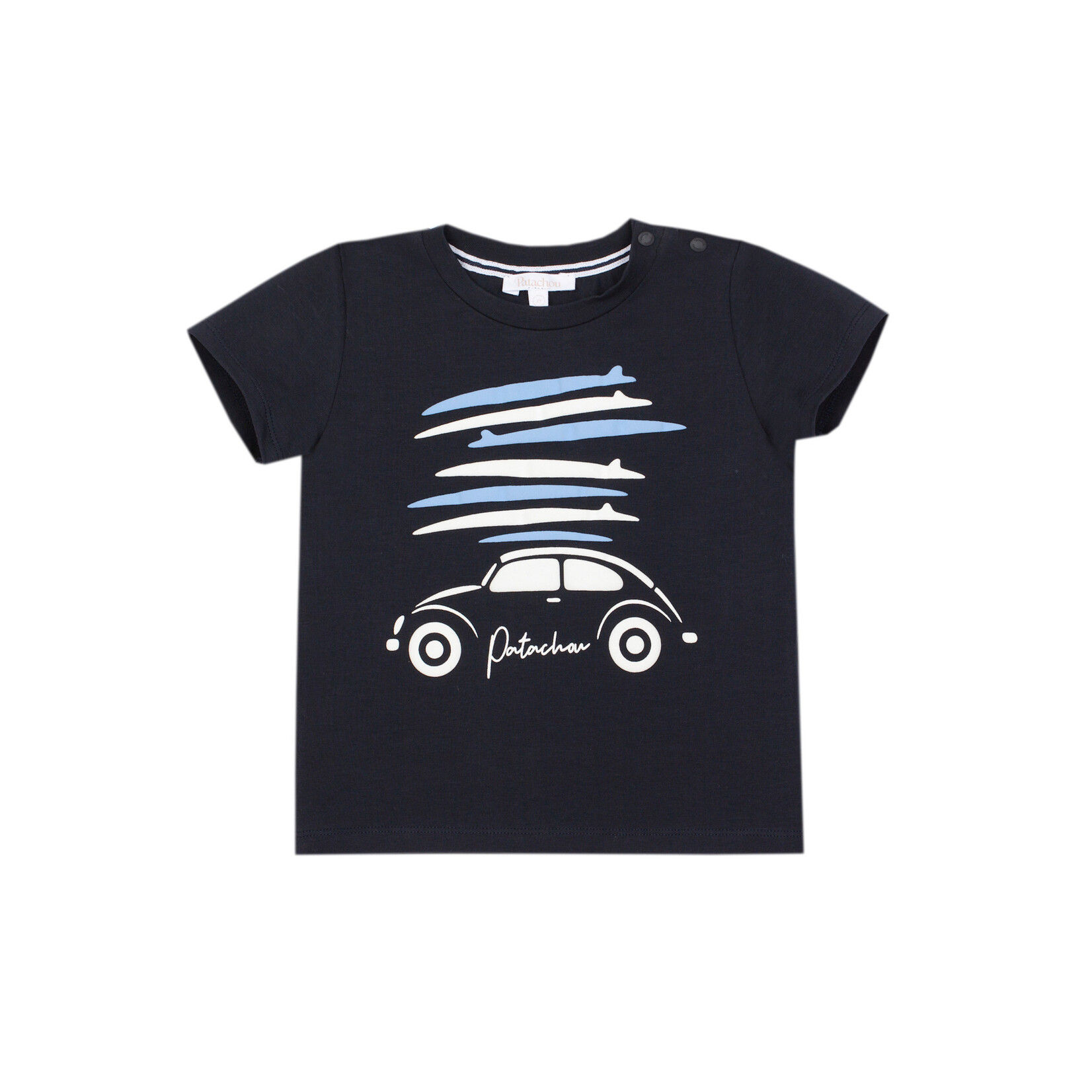 Patachou T-SHIRT - MINI BOY SAINT TROPEZ - VERÃO 2026 MARINE