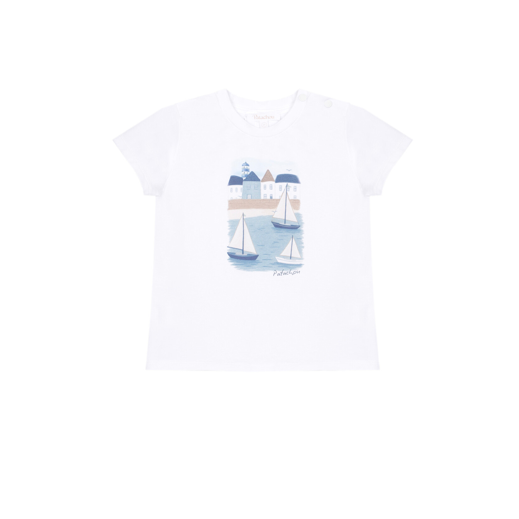 Patachou T-SHIRT - MINI BY SAINT TROPEZ - VERÃO 2026 WHITE