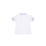 Patachou POLO - MNIN BOY SOFT BLUE - VERÃO 2026 PALE MELANGE BLUE S24-45