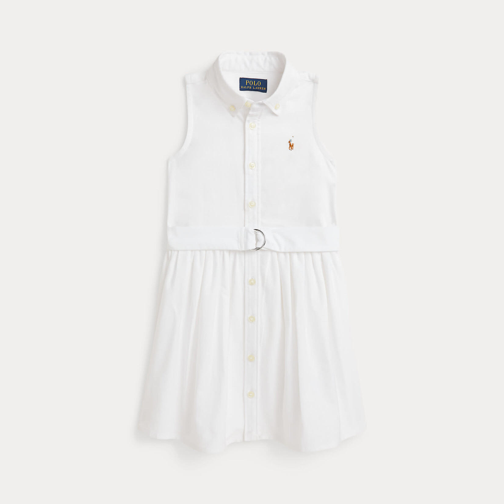 Ralph Lauren LATOYIAOXFSD-DRESSES-DAY DRESS-BSR WHITE