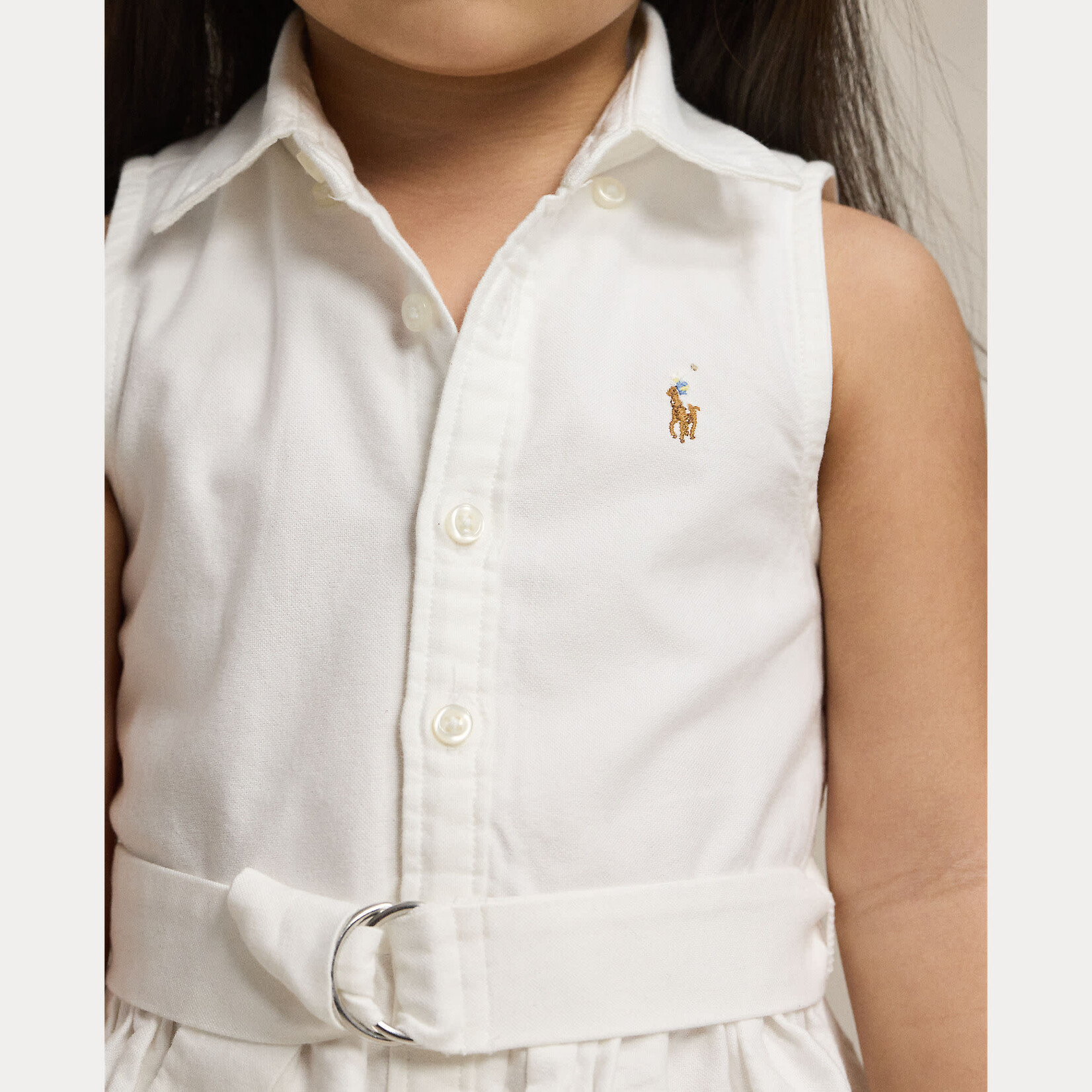 Ralph Lauren LATOYIAOXFSD-DRESSES-DAY DRESS-BSR WHITE