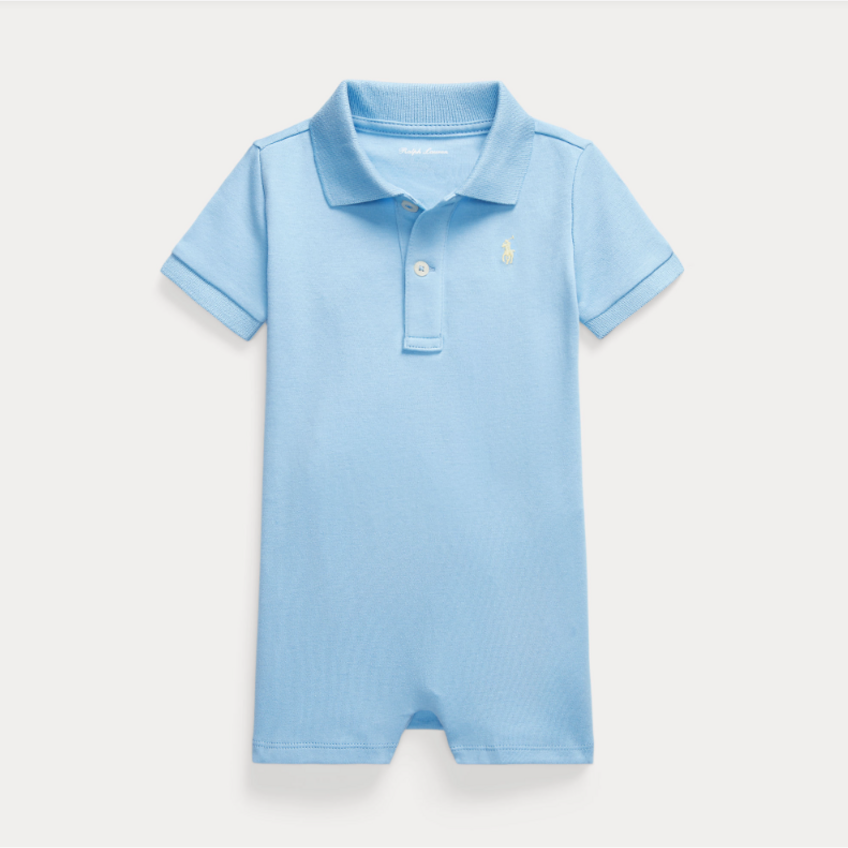 Ralph Lauren POLO SHORTAL-ONE PIECE-SHORTALL-BLUE LAGOON