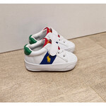 Ralph Lauren Sneaker RYLEY PS LAYETTE WHITE TUMBLED /ROYAL MULTI/G