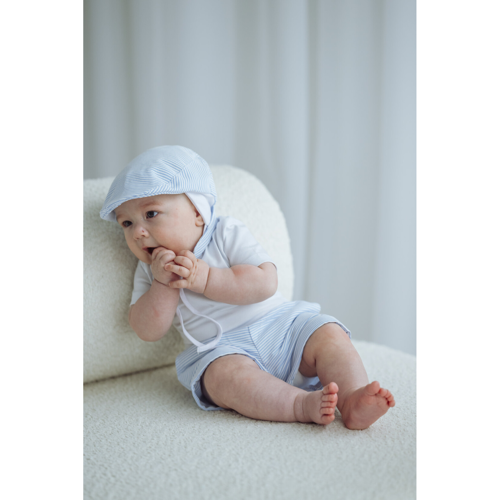 Jamiks SUKIMO blauw gestreept