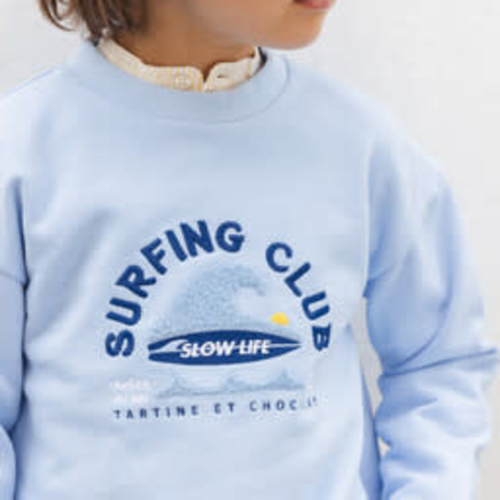 Tartine et Chocolat SWEAT1 CC15011 bleu