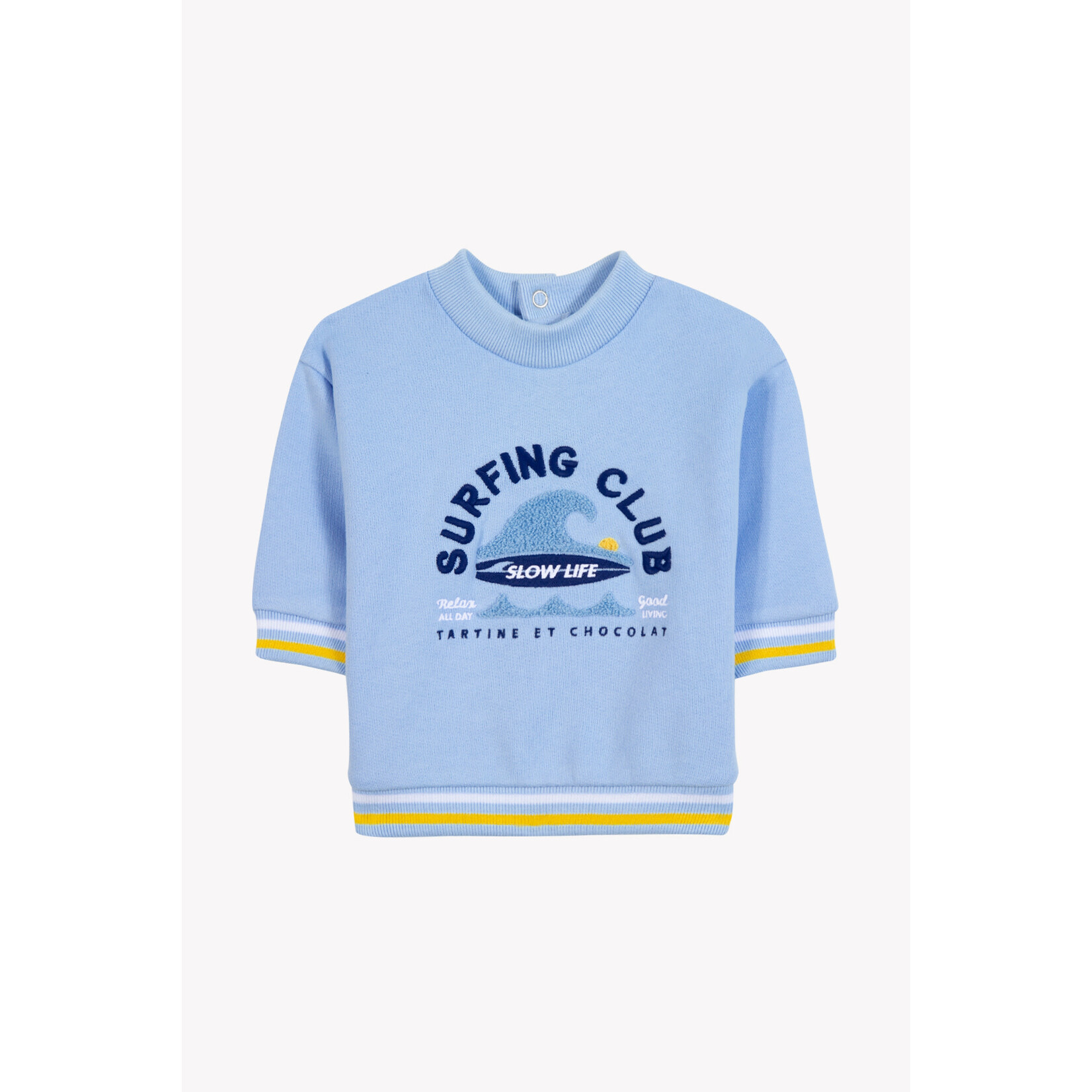 Tartine et Chocolat SWEAT1 CC15011 bleu