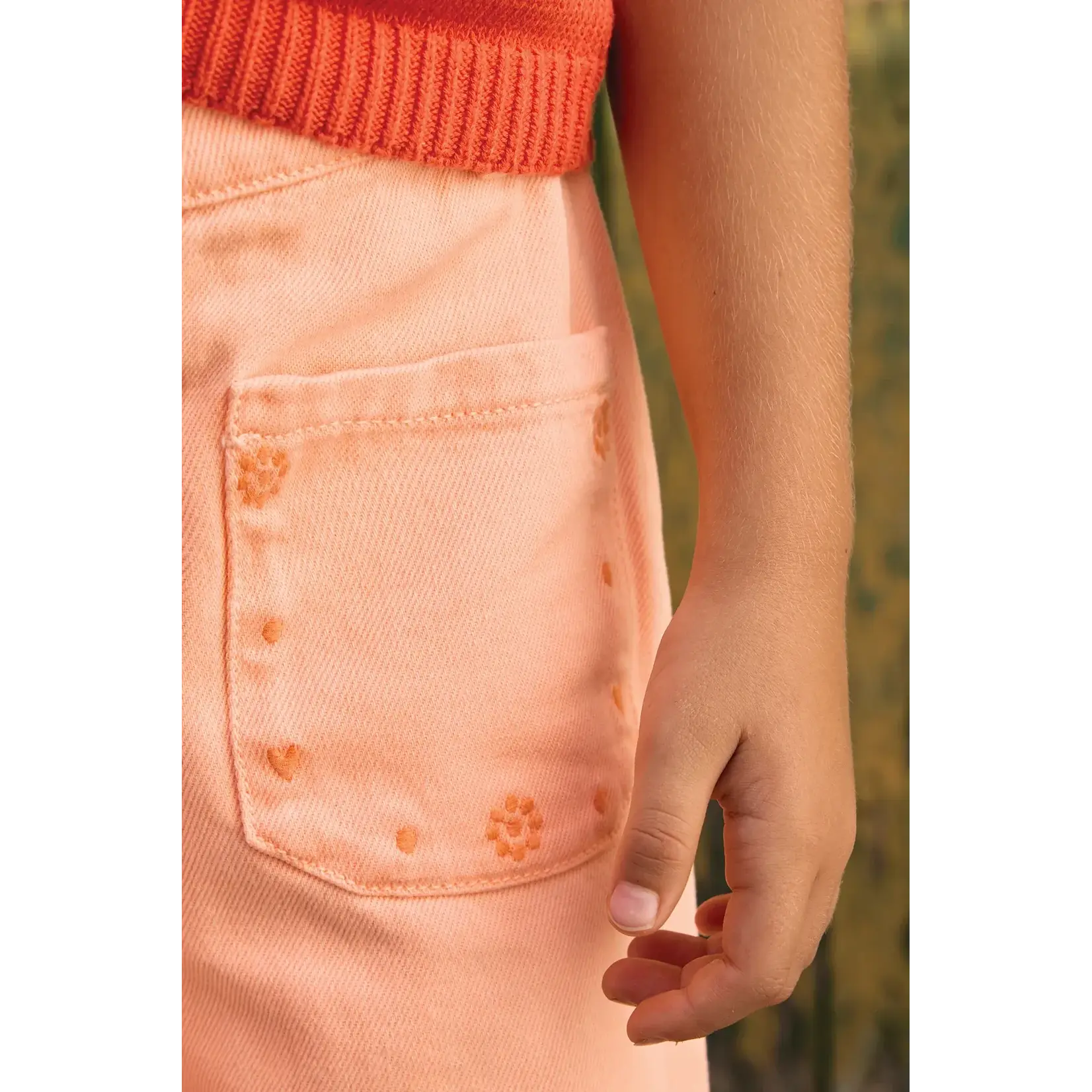 Bonton Paris PANTALON LAKIKO PANTALON ROSE SUNSET