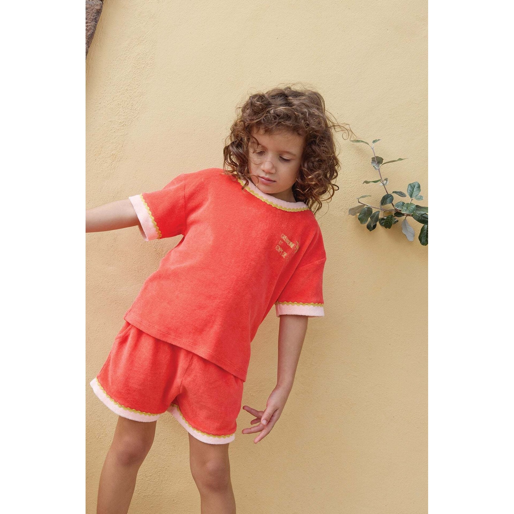 Bonton Paris TS LIVIA TEE SHIRT ROSE AMOR