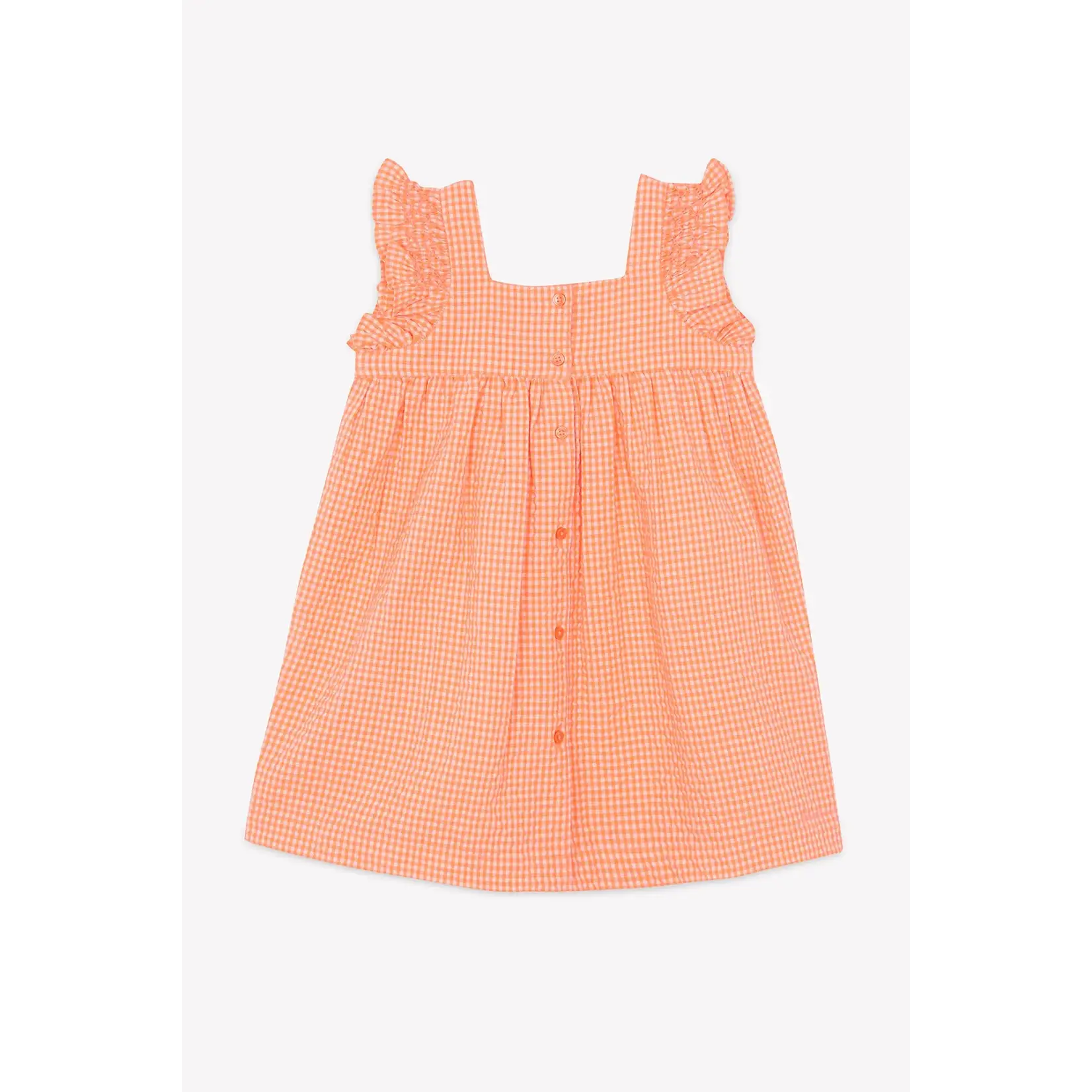 Bonton Paris ROBE NONNA Robe sans manche CARREAU FLUO