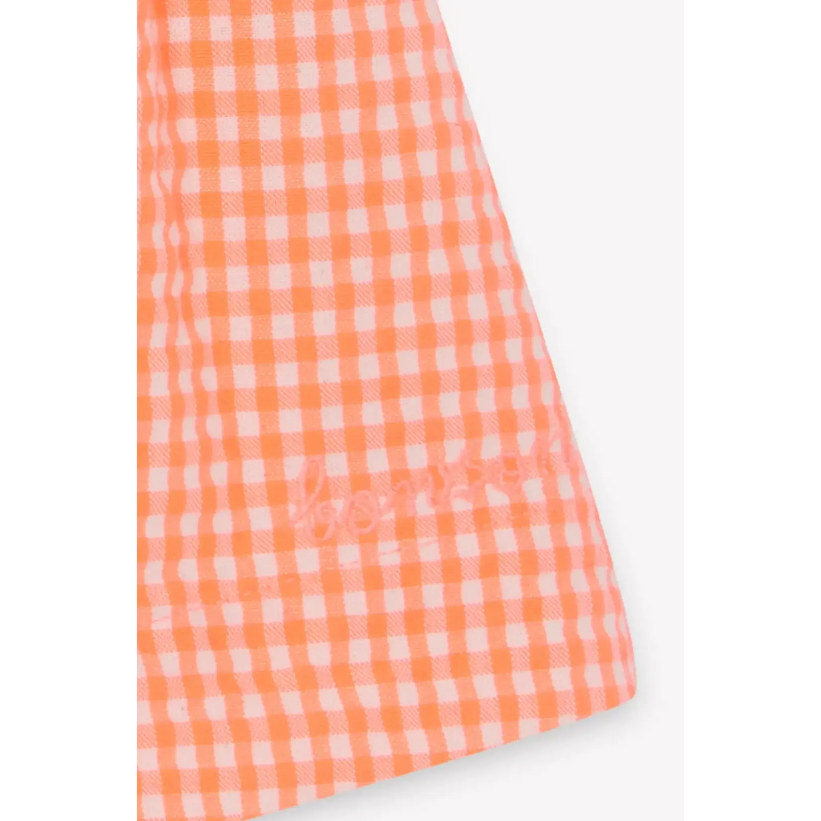 Bonton Paris ROBE NADINE Robe sans manche CARREAU FLUO