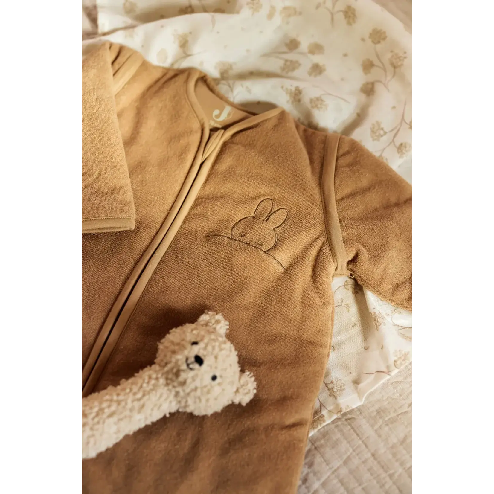 Jollein Baby Slaapzak met Afritsbare Mouw - Sleepy Miffy Terry